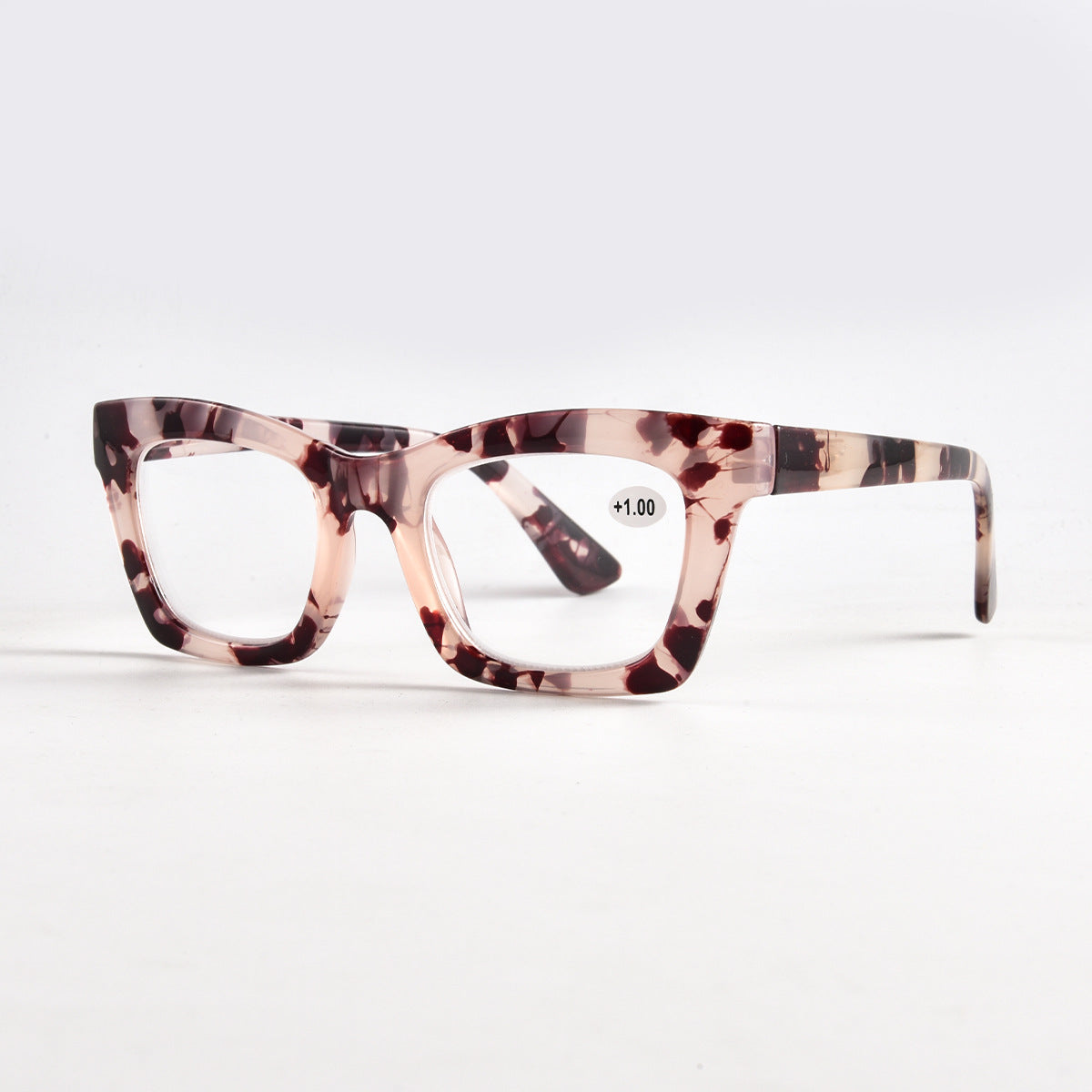 👓 4 par blålysbriller med kraftig ramme – store, trendy briller