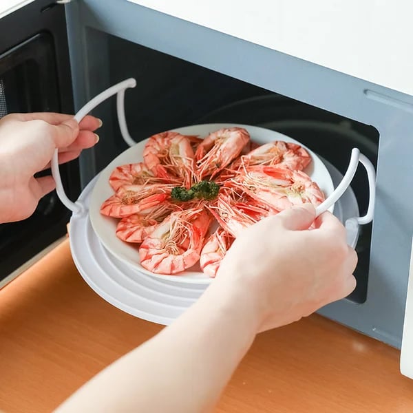 ⏳Tidsbegrænset tilbud⏰Foldbar mikrobølgebakk