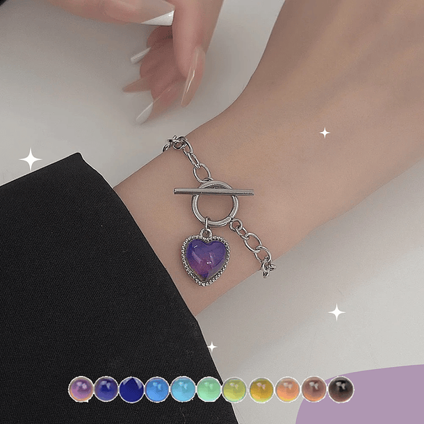 🔥KØB 1, FÅ 1 GRATIS🎁🔮Armbånd, der skifter farve efter humø
