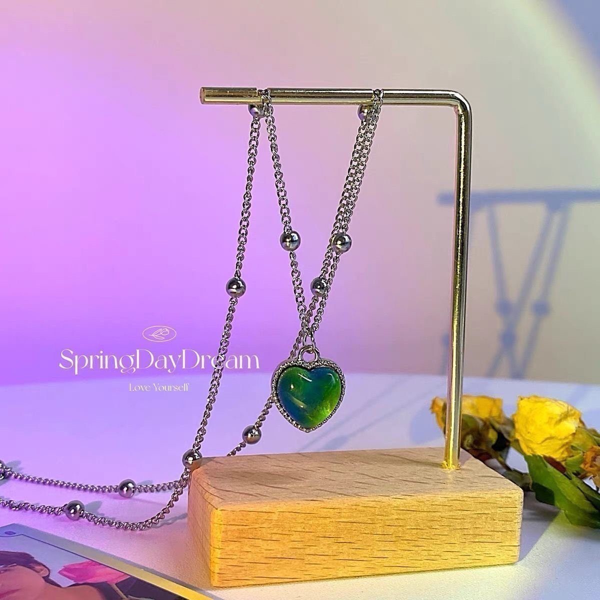 🔥KØB 1, FÅ 1 GRATIS🎁🔮Armbånd, der skifter farve efter humø
