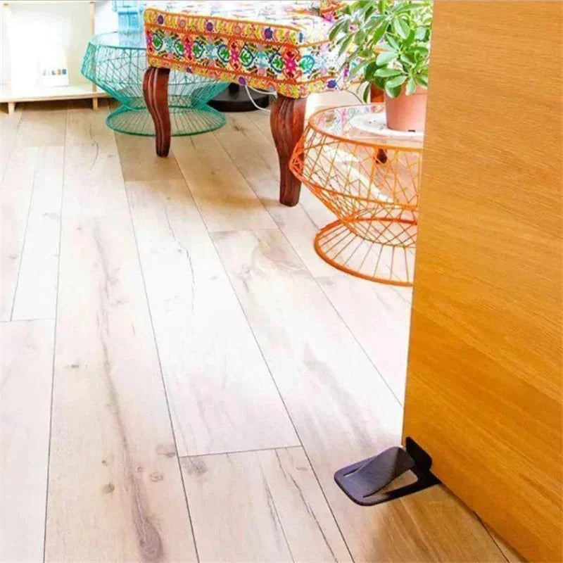 2-pak dørstopperbeskyttelse –  Ingen boring, efterlader ingen mærker og holder dørene åbne. Sikkert og nemt – køb et lager og spar penge! 🏠
