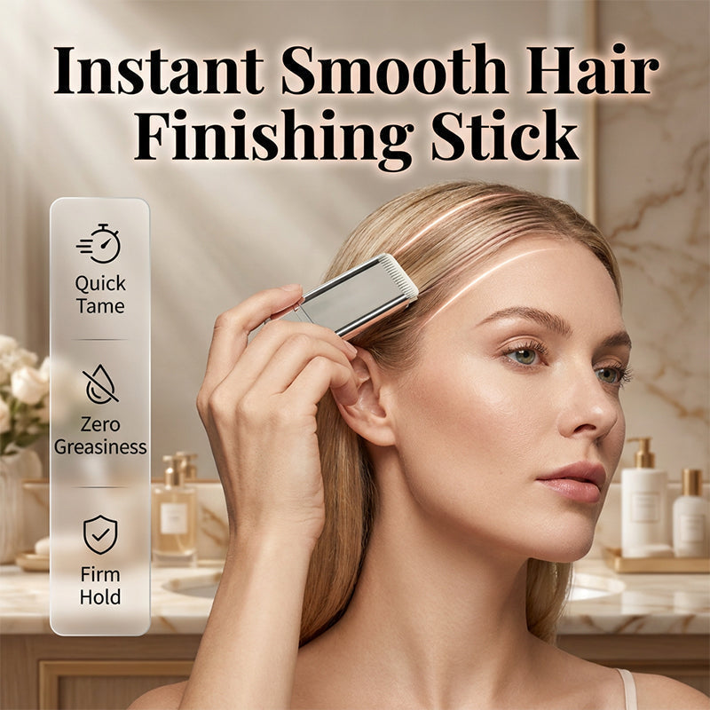 ✨💇‍♀️ Bærbar hårstylingstift med kam – til udglatning af flyvende hår og styling af babyhå