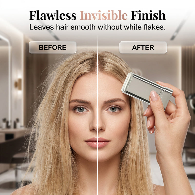 ✨💇‍♀️ Bærbar hårstylingstift med kam – til udglatning af flyvende hår og styling af babyhå