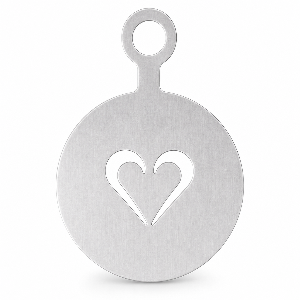 ☕Skabelon til latte-kunst i rustfrit stå
